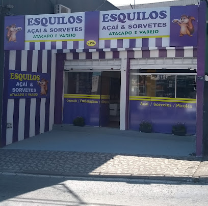 Esquilos açaí e Sorvetes