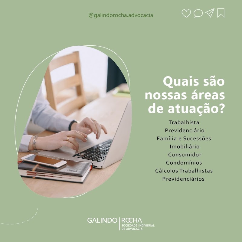 Advogado em Guarulhos - Trabalhista e Previdenciário - Galindo Rocha Advocacia - Advocacia em Centro, Guarulhos/SP - Foto 4