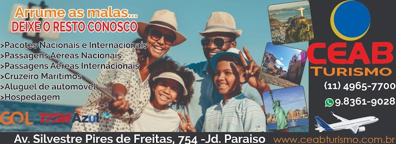 CEAB Turismo - Agência de Viagens em Pimentas, Guarulhos/SP - Foto 2