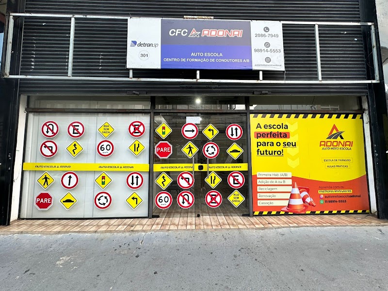 Auto Moto Escola Adonai - Autoescola em Centro, Guarulhos/SP - Foto 2