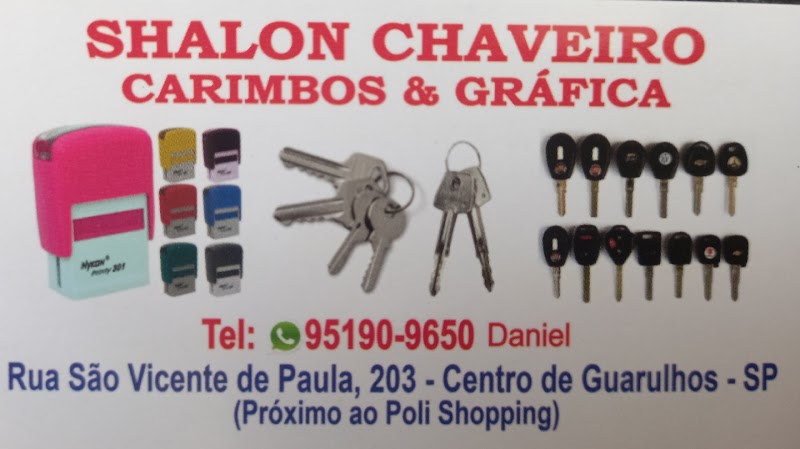 Chaveiro Centro de Guarulhos Shalon
