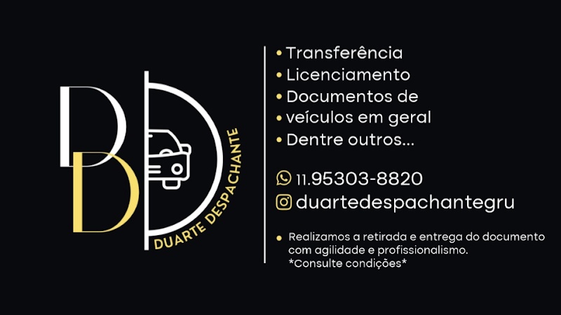 Duarte Despachante - Despachante em Bom Clima, Guarulhos/SP - Foto 3