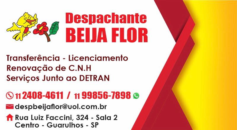 Despachante Beija Flor