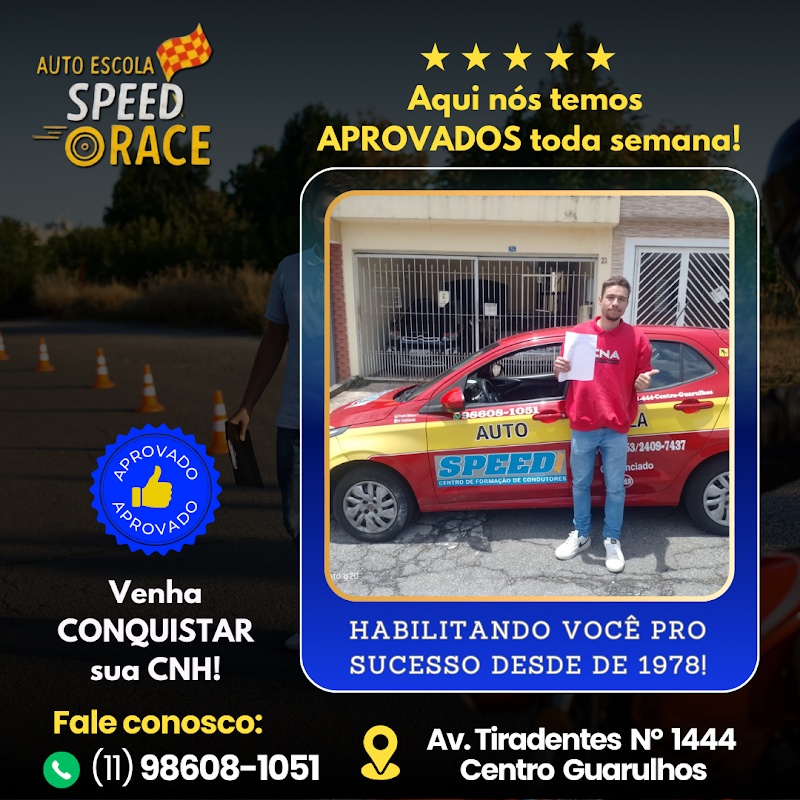 Auto Escola SPEED RACE – Guarulhos - Escola em Centro, Guarulhos/SP - Foto 4