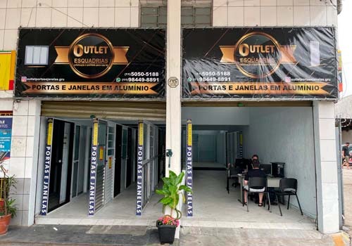 J&C Outlet Esquadrias de Alumínio