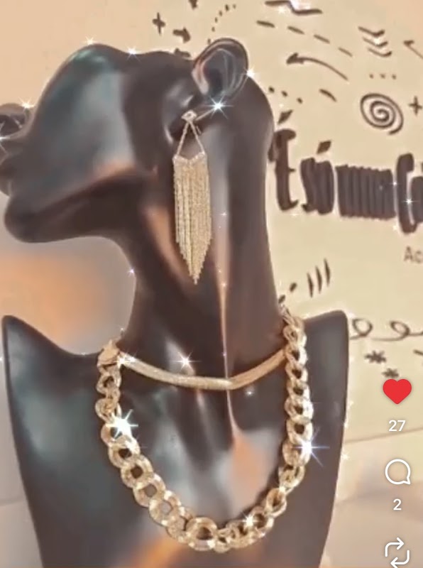 E só uma coisinha - Semijoias ouro, prata e pedras naturais - Joalheria em Centro, Guarulhos/SP - Foto 3