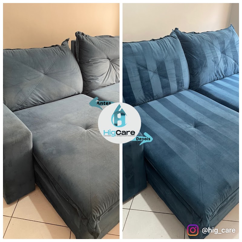 Foto 6 de Limpeza de sofá HigCare Higienização e Impermeabilização Guarulhos