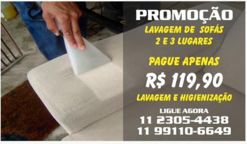 Limpeza de Sofá Guarulhos