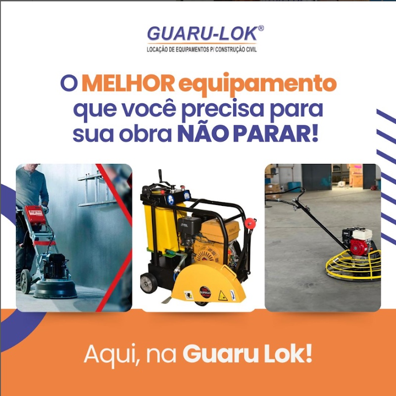 Guaru-Lok - Locação de Equipamentos em Ponte Grande, Guarulhos/SP - Foto 5