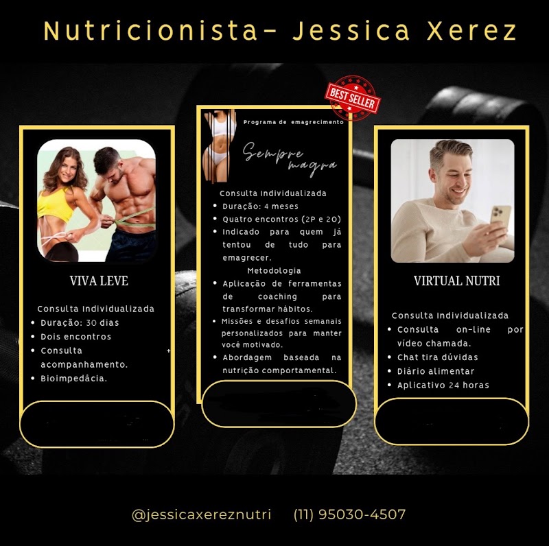 Nutricionista Jéssica Xerez