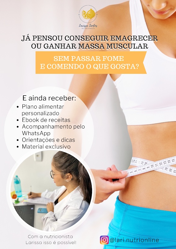 Nutricionista - Larissa Santos