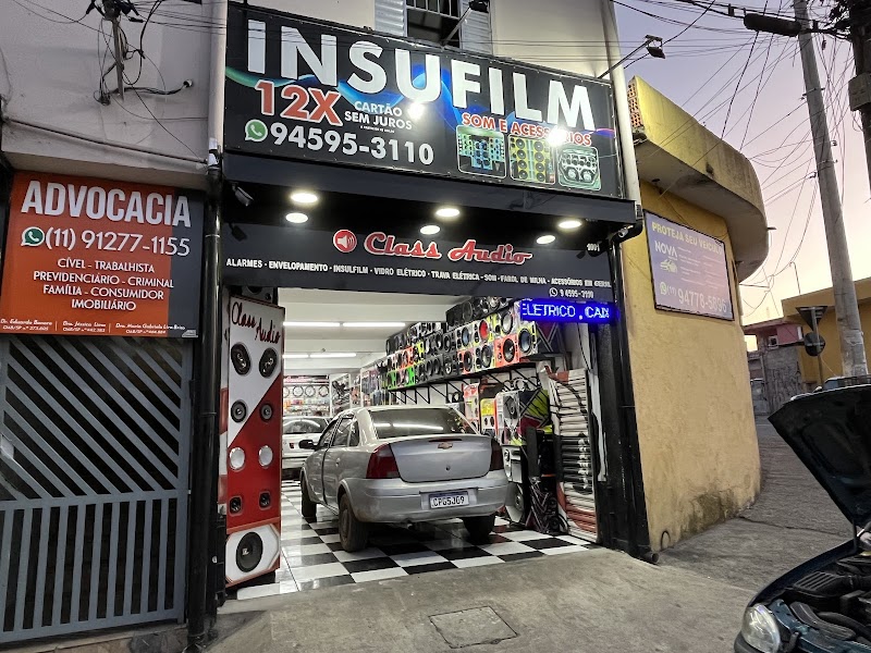 Class Audio - Insulfilm, Som, Alarme e Acessórios para Carros - Oficina Mecânica em Bonsucesso, Guarulhos/SP - Foto 4