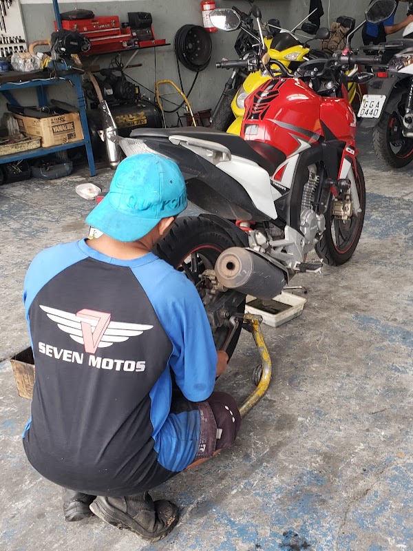 Seven Motos Peças e Serviços - Oficina Mecânica em Cocaia, Guarulhos/SP - Foto 3
