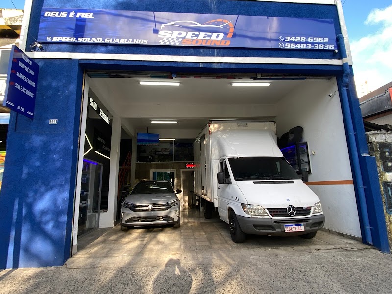 SPEED SOUND Guarulhos Som alarme insulfilm E Acessórios Para Veículo - Oficina Mecânica em Macedo, Guarulhos/SP - Foto 2
