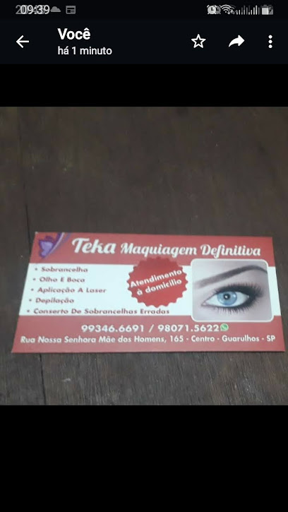 Teka maquiagem definitiva