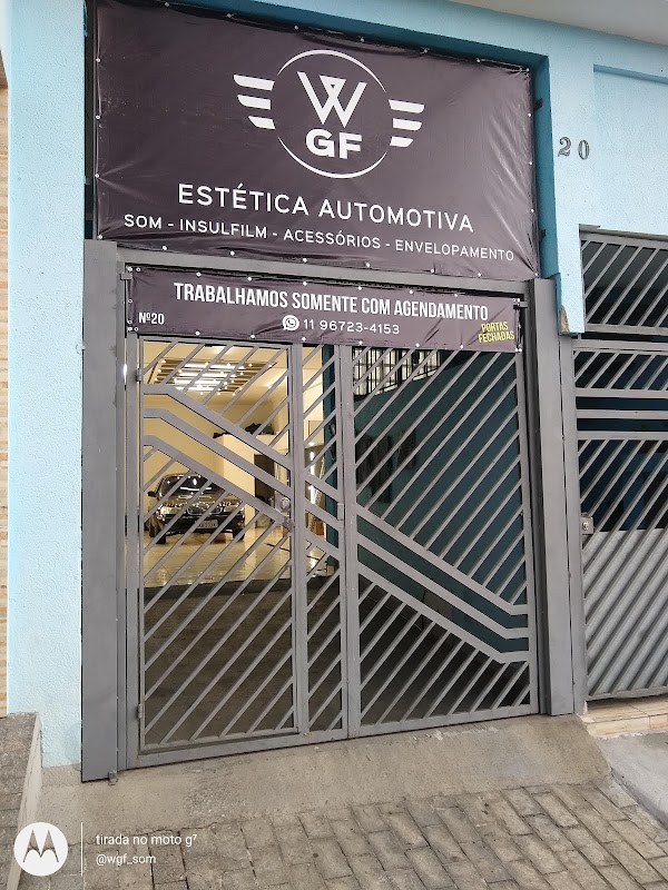 WGF - Insulfilm | Películas Automotivas | Estética | Som | Acessórios | Em Guarulhos